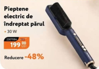 KUMTEL Pieptene electric de îndreptat părul 30 W