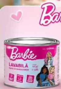 Barbie Vopsea lavabilă 0.45L