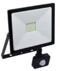 VIVALUX Proiector LED cu senzor la mișcare 30 W 2400 Lm 6400 K IP44