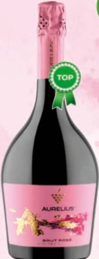 Aurelius Vin spumant Roz brut 0,75L