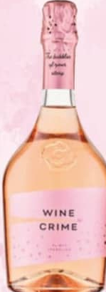 Wine Crime FLIRTY Vin spumant roz dulce 0,75L