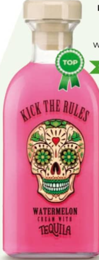 Kick The Rules Crema cu tequila Watermelon 0.7L