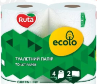 ECOLO Туалетная бумага 2сл. 4рулона