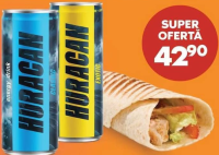 ZideZi Wrap delicios cu pui 220g + Huracan Băutură energizantă 250ml