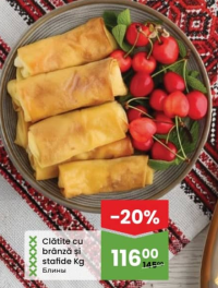 Gustul de acasă Clătite cu brânză și stafide Kg