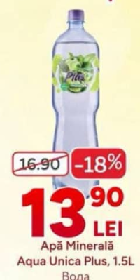 Aqua Unica Plus Apă Minerală 1.5L