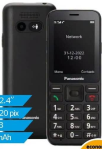 Panasonic Telefon mobil KX-TU250EXB