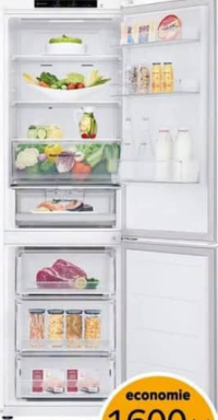 LG Frigider No Frost GBV3100ESW 344 l 1.86 m