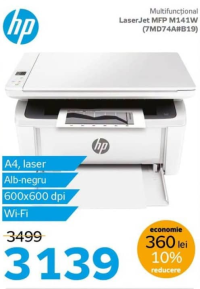 hp Multifuncțional LaserJet MFP M141W (7MD74A#B19)
