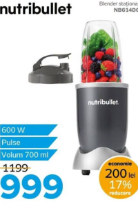 Nutribullet Blender staționar NB614DG 700 ml
