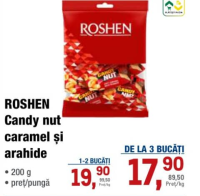 Roshen Candy nut caramel și arahide 200 g