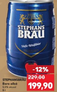 Stephansbräu Bere albă 5,5% alcool 5 l