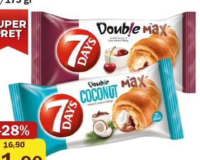 7 Days Double Max Croissant în sortiment 80 gr