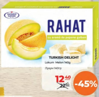 ZAHARNI ZAVODI Rahat cu aromă de pepene galben 140g