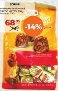 Sorini Bomboane de ciocolată SCACCO MATTO 250g