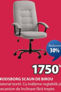 SKODSBORG SCAUN DE BIROU Material textil 66x113x123x68 cm