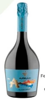 Aurelius Vin spumant Fetească Regală alb brut 0.75L