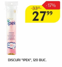 Discuri "Ipek", 120 buc.