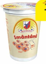 Bucovina Smântână 20% 375g