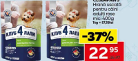 CLUB4PAWS Hrană uscată pentru câini adulți rase mici 400g