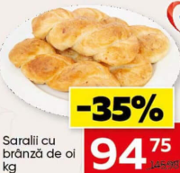 Saralii cu brânză de oi kg
