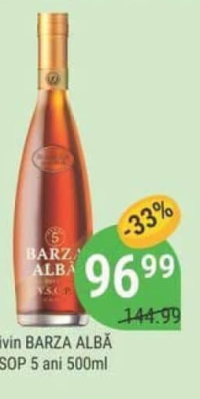 Divin BARZA ALBĂ VSOP 5 ani 500ml