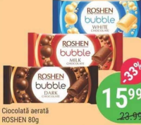 Ciocolată aerată ROSHEN 80g