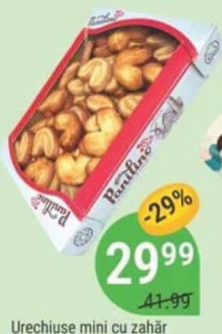 Urechiușe mini cu zahăr PANILINO 500g