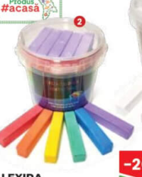 Alexira Cretă colorată 30buc