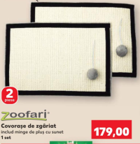 Zoofari Covorașe de zgâriat 1 set
