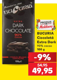 Bucuria Ciocolată Extra Dark 90% cacao 100 g