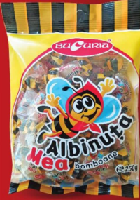 BUCURIA Bomboane Albinuța mea 250 g