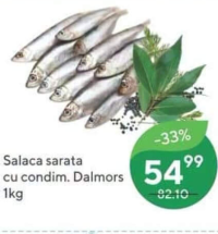 Dalmors Salaca sarata cu condim. 1kg