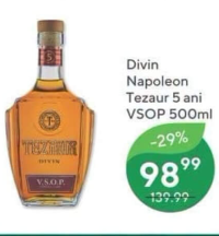 Divin Napoleon Tezaur 5 ani VSOP 500ml