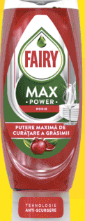 FAIRY Solutie p-u vesela Rodie/Lemon MAX POWER 545ml