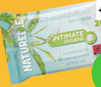 NATURELLE Servetele umede p-u igiena intima arbore de ceai 20buc