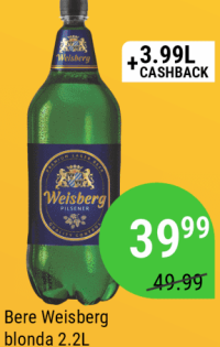 Weisberg Bere blonda 2.2L