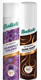 BATISTE șampon uscat pentru brunete și extra volum 200 ml