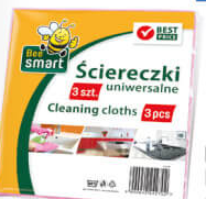 BEE SMART 3 buc lavete universale