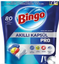 BINGO Pro 80 tabs capsule pentru mașina de vase