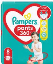 PAMPERS Pants 3/62,4/52, 5/48, 6/42, 7/38, 8/32 chiloței pentru copii