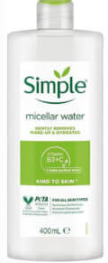 Simple 400 мл Kind to Skin мицеллярная вода