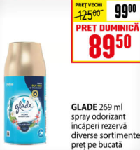 GLADE 269 ml spray odorizant încăperi rezervă