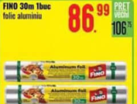FINO folie aluminiu 30m