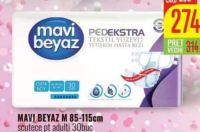 Mavi Beyaz M 85-115cm Scutece pentru adulți 30buc