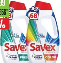 SAVEX 2.7L detergent lichid diverse sortimente