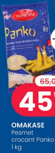 OMAKASE Pesmet crocant Panko 1 kg