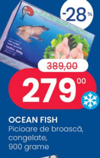 Ocean Fish Picioare de broască congelate 900g