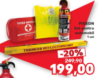 PIGEON Set pentru automobil 1 set