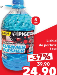 Pigeon Summer Washer Lichid de parbriz 5 litri 1 buc